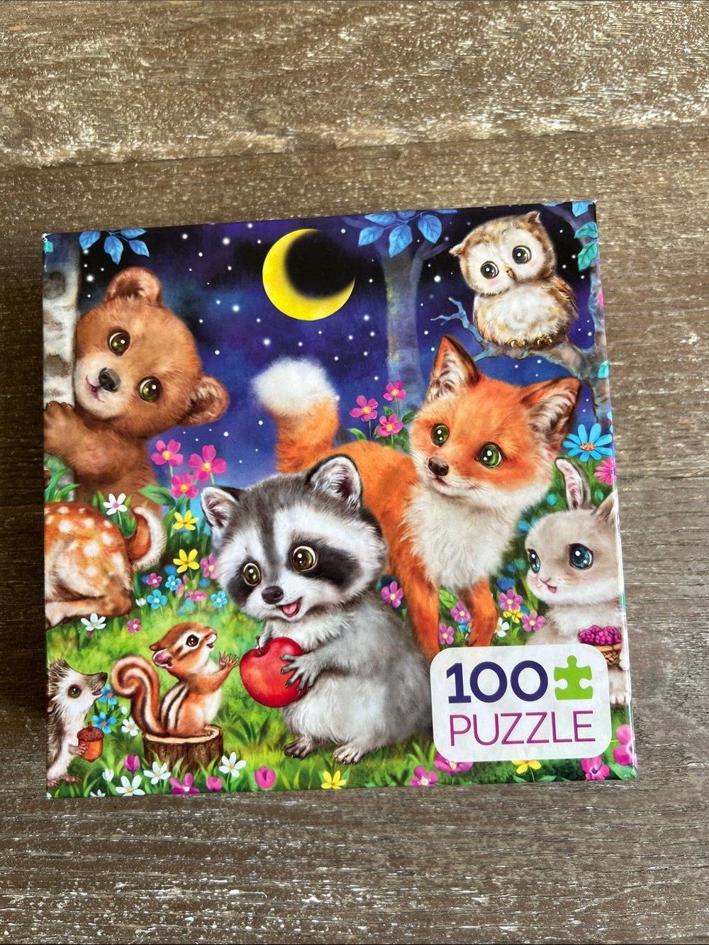 EUC Ceaco Woodland Friends 100-Piece Kids Puzzle
